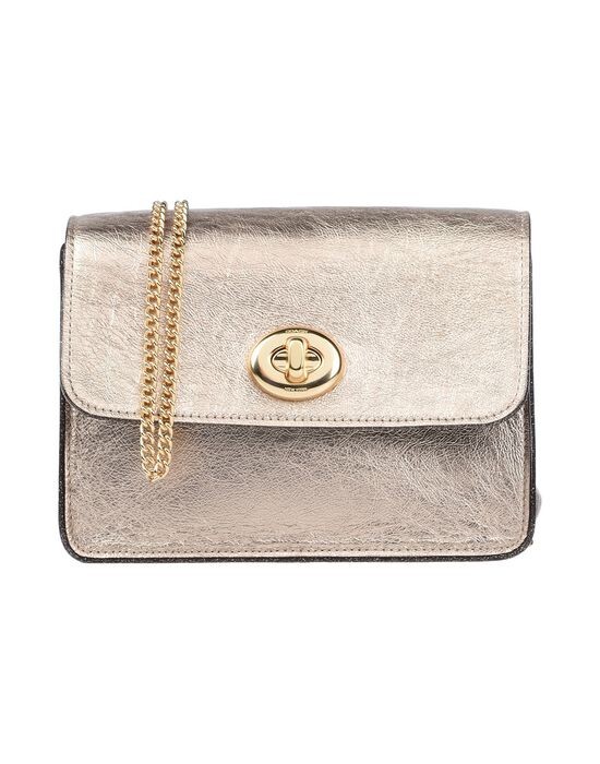 

Сумка через плечо COACH, платиновый