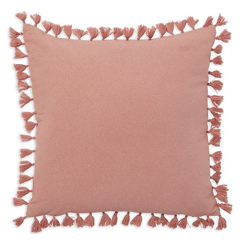 Декоративная подушка из хлопка и холста Джайпура Roselli Trading, цвет Red