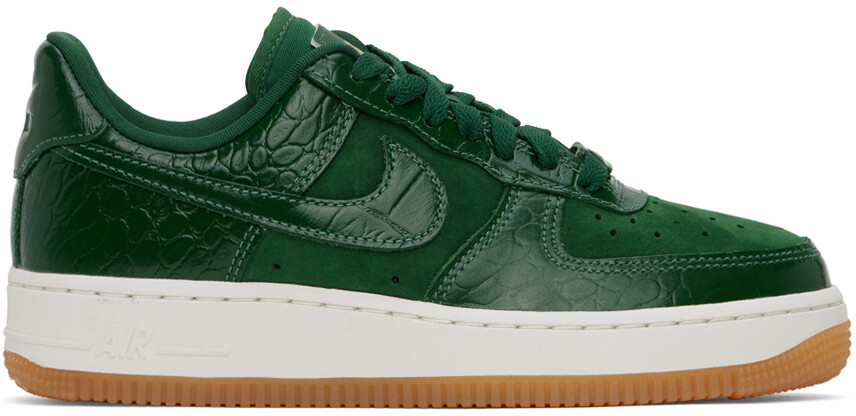 

Зеленые кроссовки Air Force 1 '07 LX Nike, цвет Gorge green/Sail, Зеленый, Зеленые кроссовки Air Force 1 '07 LX Nike, цвет Gorge green/Sail