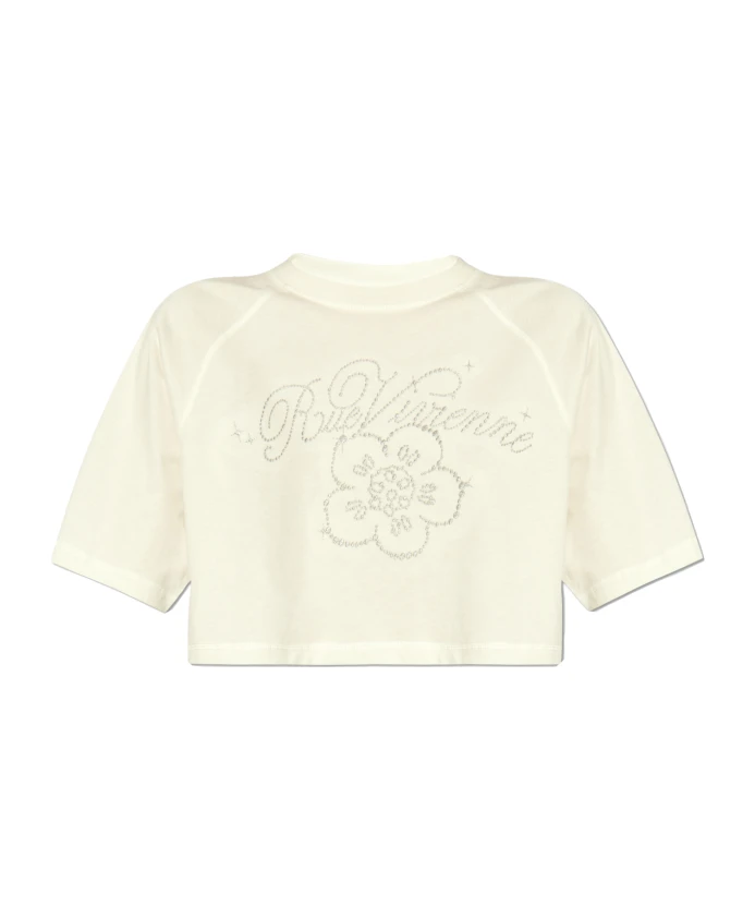 

Короткая футболка Kenzo, бежевый