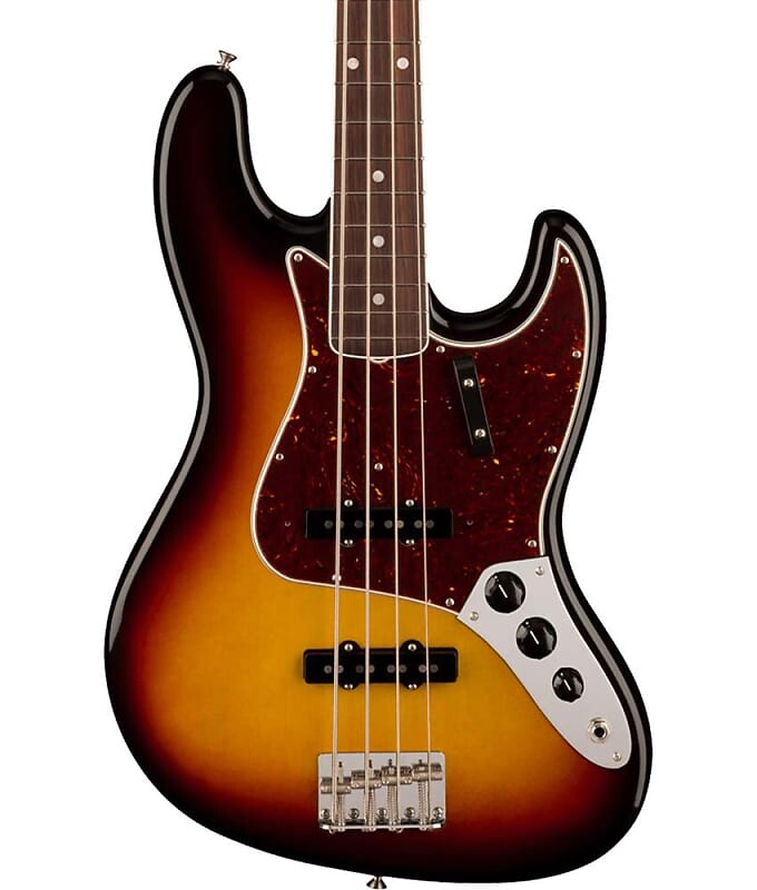 

Басс гитара Fender American Vintage II 1966 Jazz Bass, Rosewood Fingerboard - 3-Color Sunburst