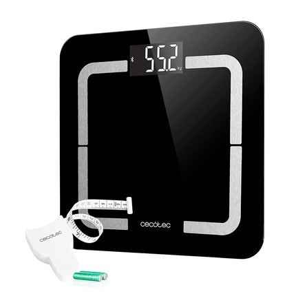 Весы для ванной комнаты Surface Precision 9500, черные Cecotec