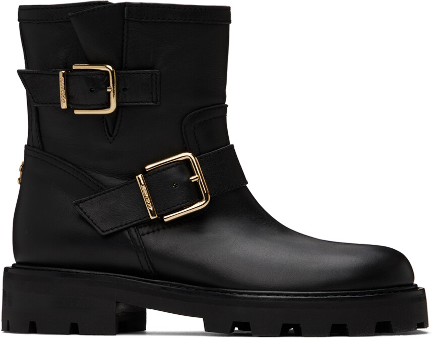 

Черные молодежные ботинки II Jimmy Choo, цвет Black