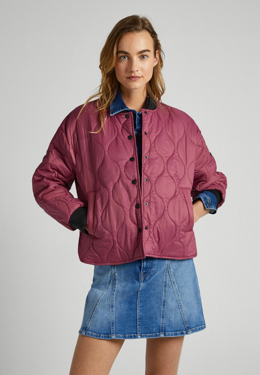 

Куртка Pepe Jeans НАТАША, цвет crushed berry red