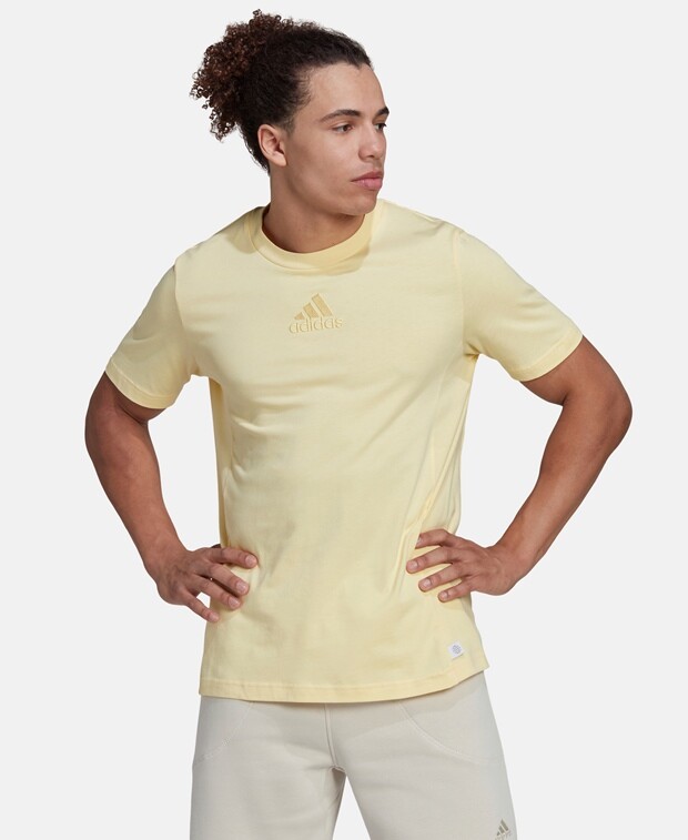 

Органик футболка adidas, желтый