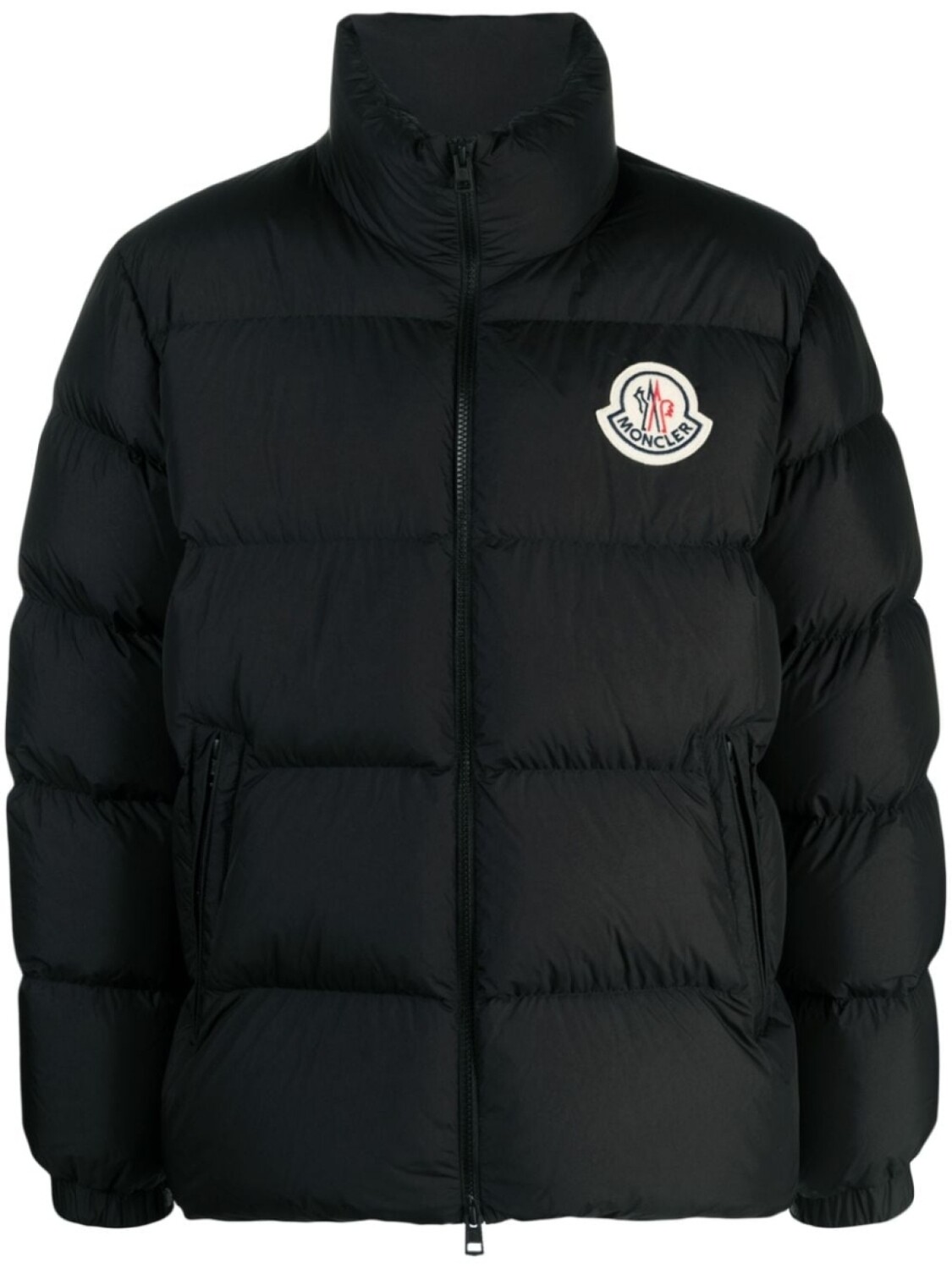 

Moncler пуховик Citalia с нашивкой-логотипом, черный