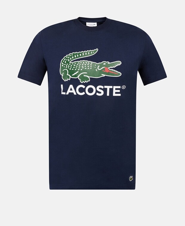 

Футболка Lacoste, темно-синий