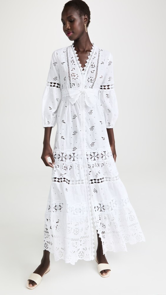 

Платье Temptation Positano California Eyelet, белый