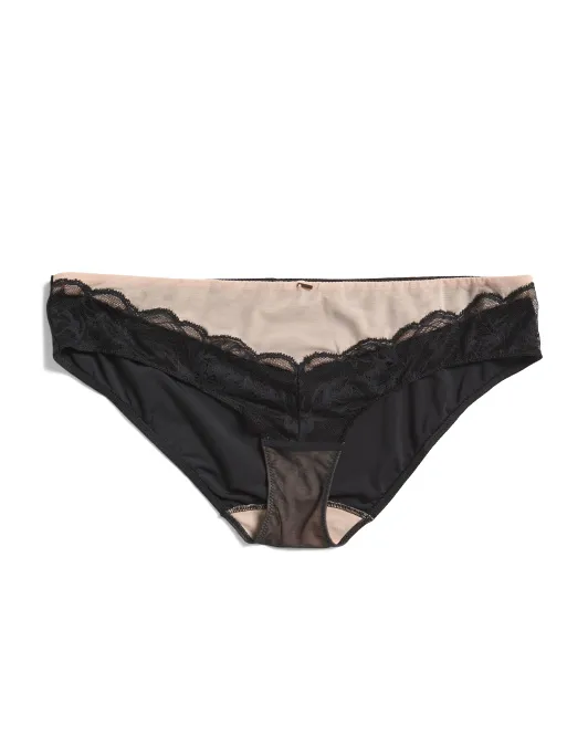 

Нижнее белье бикини с кружевом Midnight Flowers Chantelle, черный