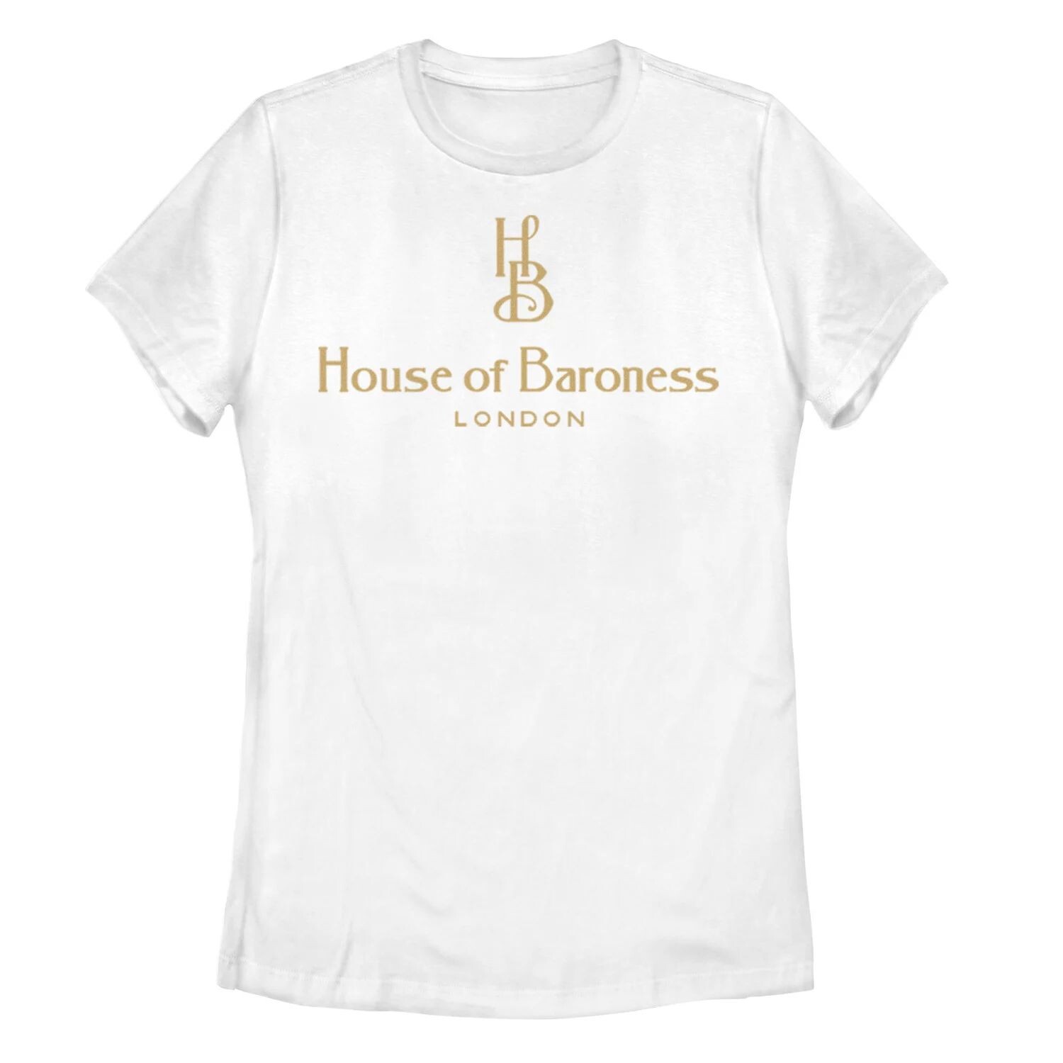 

Футболка с логотипом Disney's Cruella Juniors House Of Baroness London Licensed Character, белый