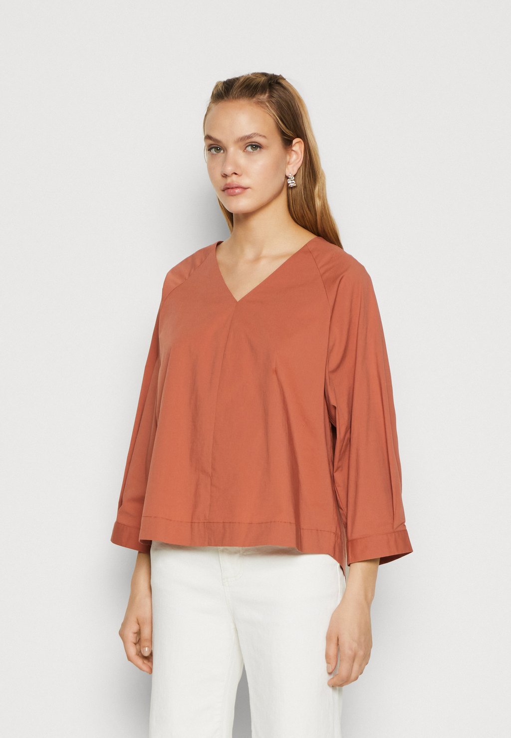 Блузка Minimum, коричневый minimum блузка
