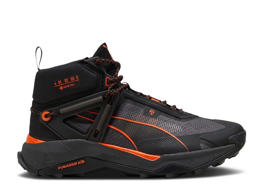 

Кроссовки Puma Explore Nitro Mid GORE TEX, цвет Grey Skies Flame Flicker