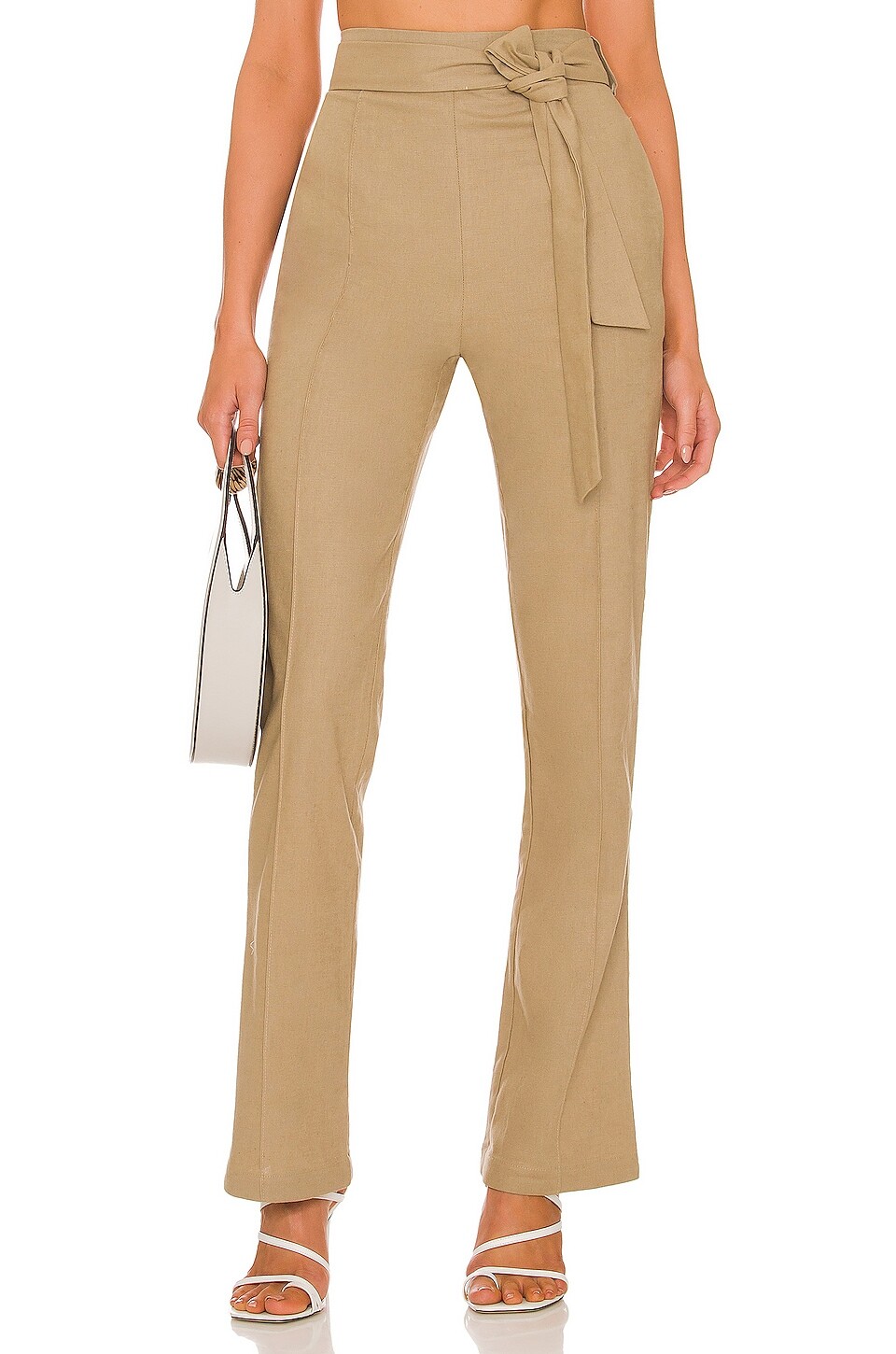 

Брюки MAJORELLE Ameera, цвет Taupe Green