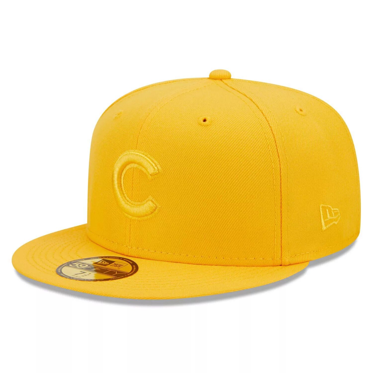 

Мужская приталенная шляпа New Era Gold Chicago Cubs в тон 59FIFTY