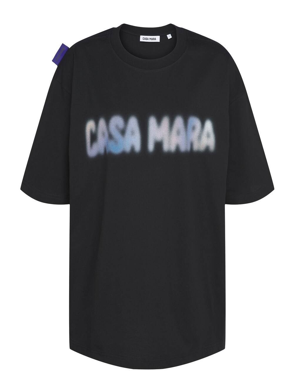 Футболка Casa Mara BLURRY, черный фартук morbiflex casa grb1 a458 52