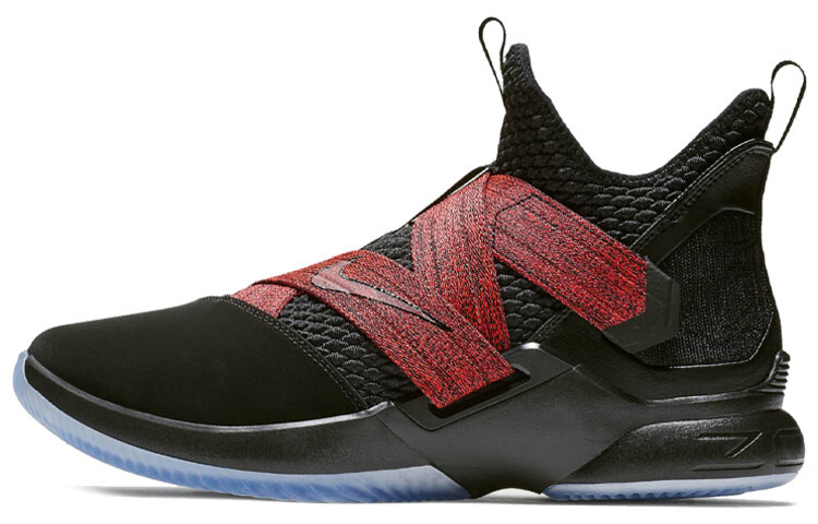 

Леброн Zoom Soldier 12 Черный Красный
