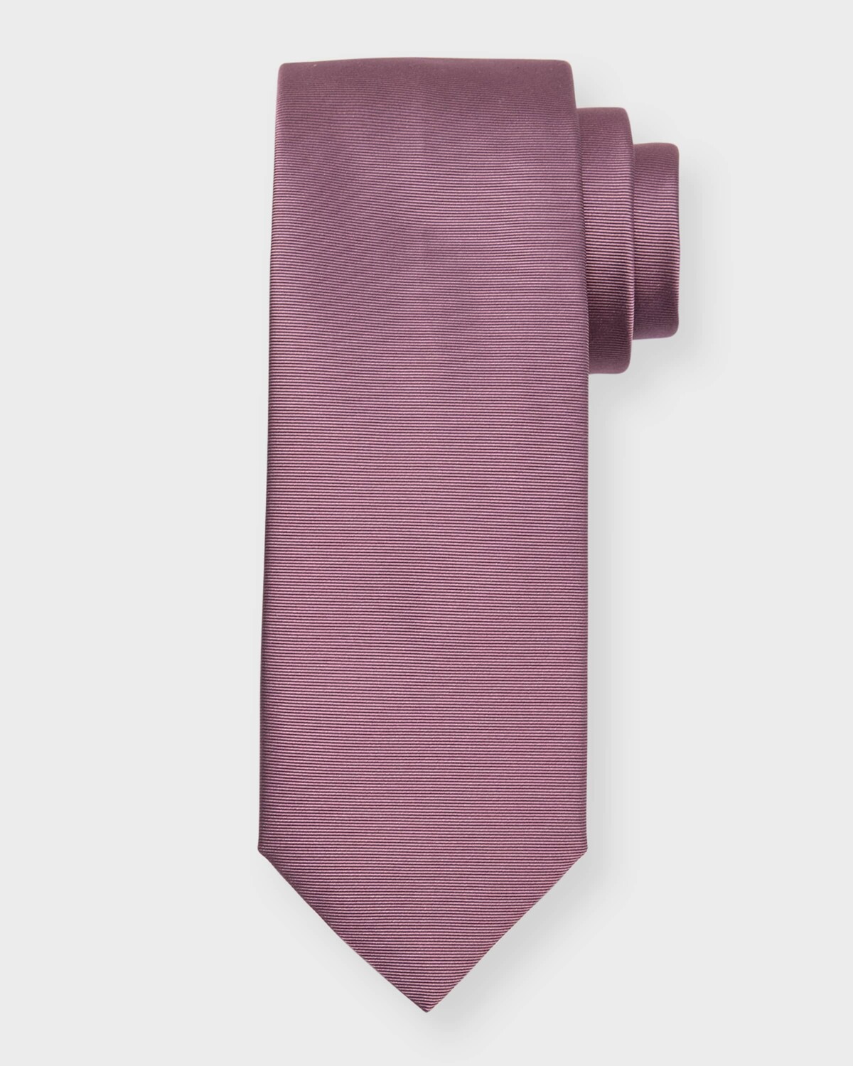 

Мужской шелковый галстук из твила Canali, цвет Pink