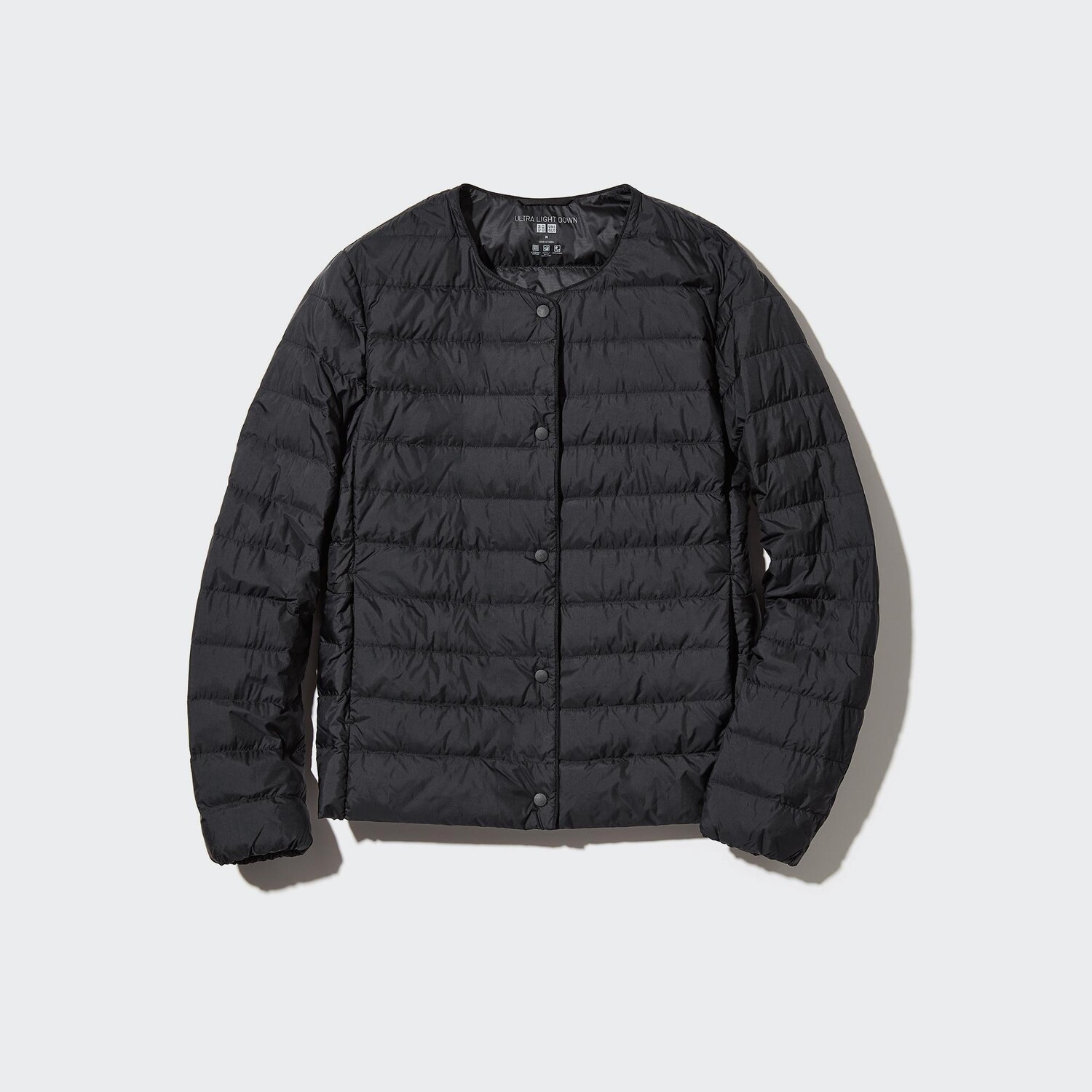 

Сверхлегкая компактная пуховая куртка UNIQLO, черный