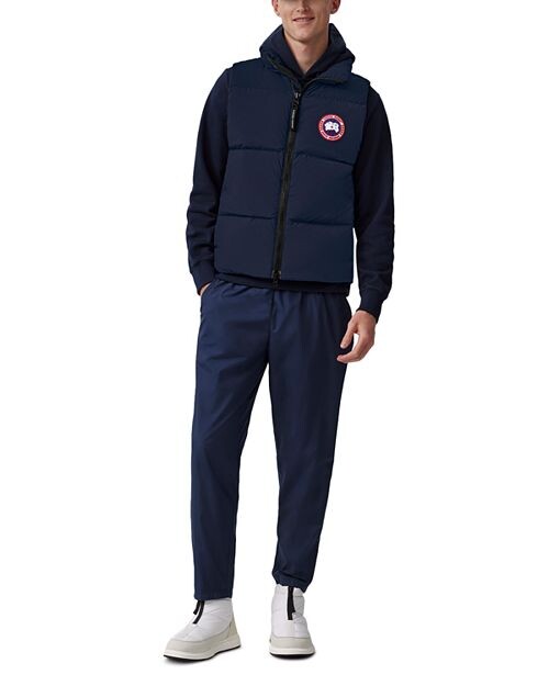 

Стеганый жилет на молнии с полной молнией Lawrence Canada Goose, цвет Blue