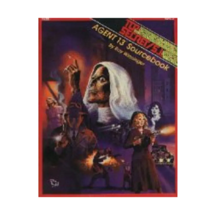 

Agent 13 Sourcebook, Top Secret, мягкая обложка