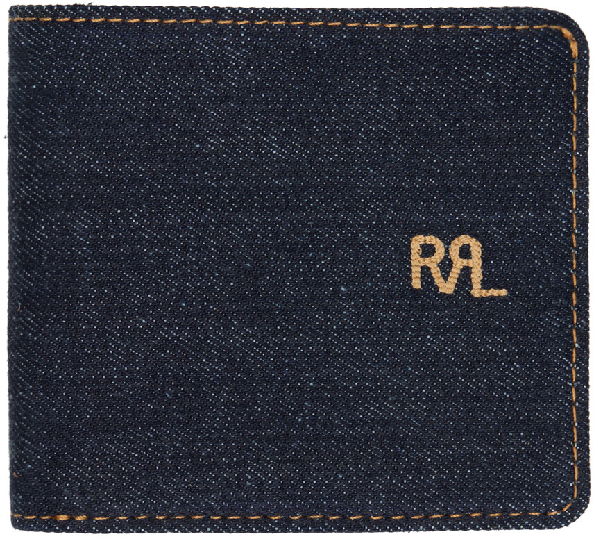 

Джинсовый кошелек цвета индиго Rrl