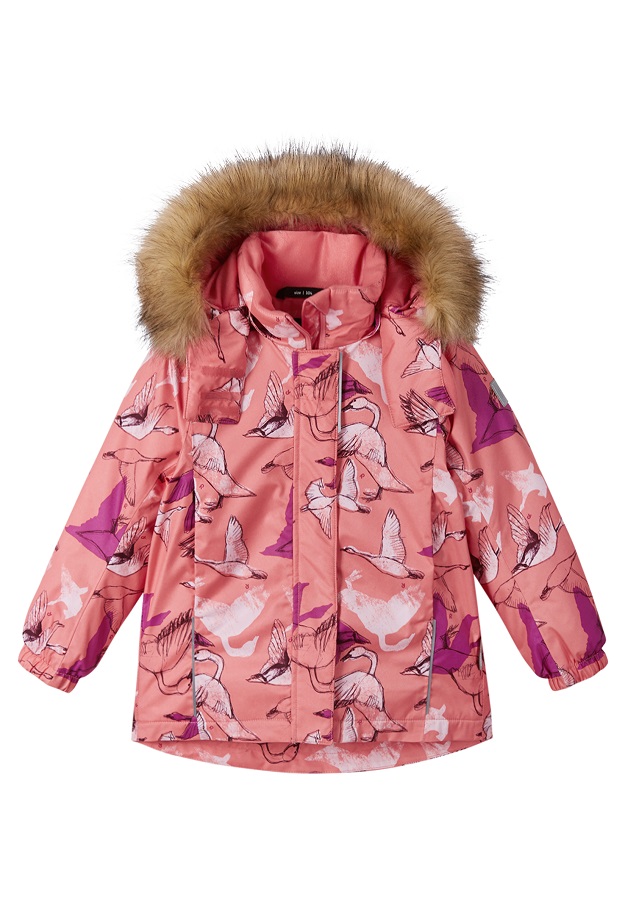 цена Куртка детская Reima Reimatec Kiela зимняя, розовый