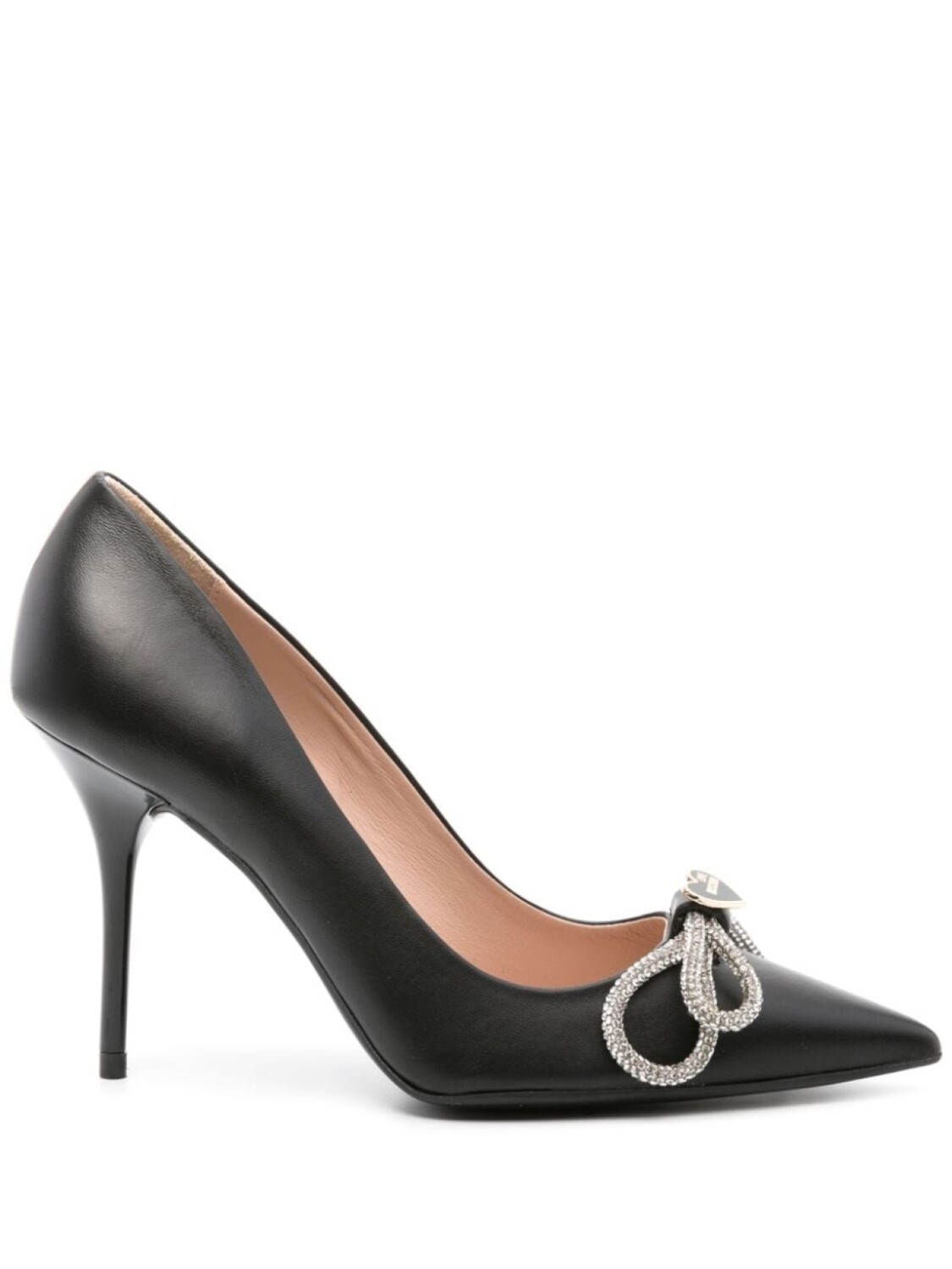 

Love Moschino туфли с логотипом, черный
