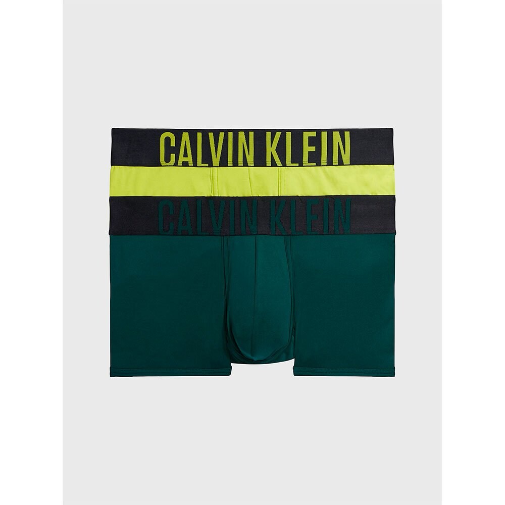 

Боксеры Calvin Klein 000NB2599A Low Rise 2 шт, зеленый
