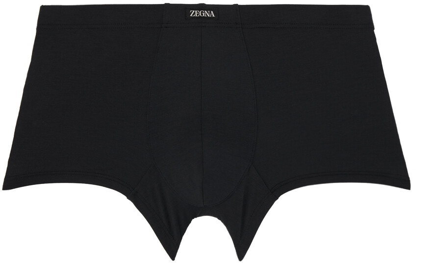

Серые боксеры с нашивками ZEGNA