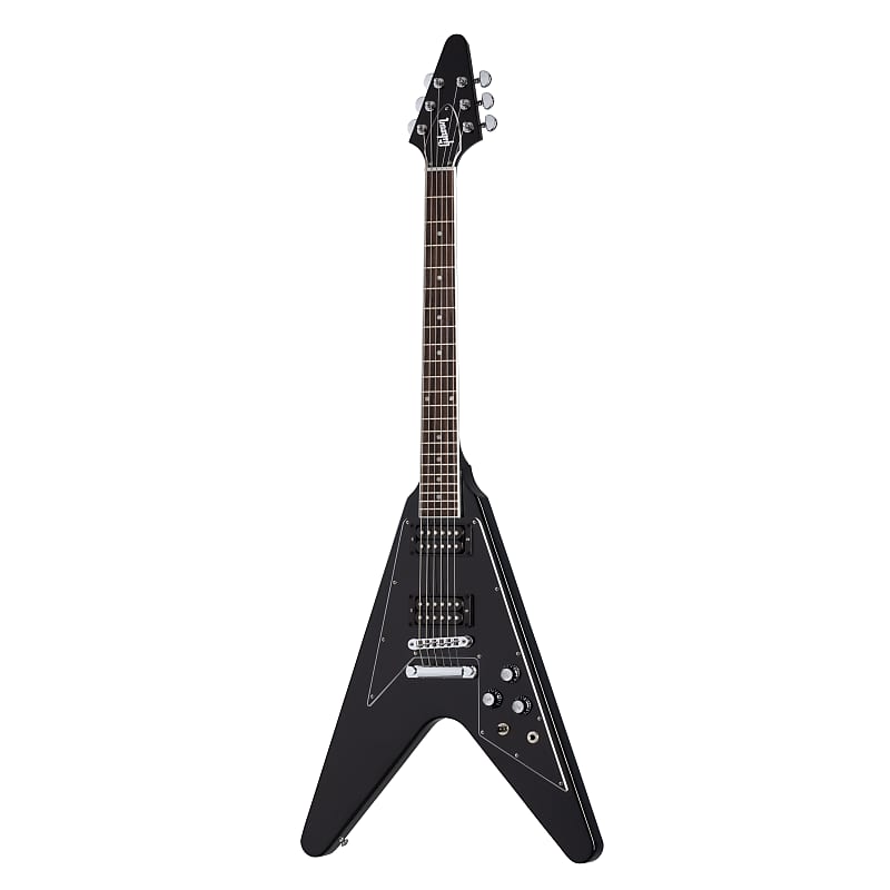 Электрогитара Gibson Limited Edition 70s Flying V with Case - Ebony