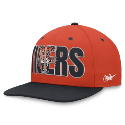 

Бейсболка Nike Detroit Tigers Pro Cooperstown, цвет Navy/Orange