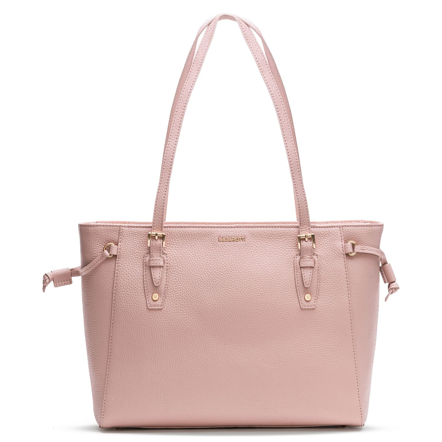 

Сумка шоппер Lazarotti Bologna Leather Tasche Leder 36см, розовый