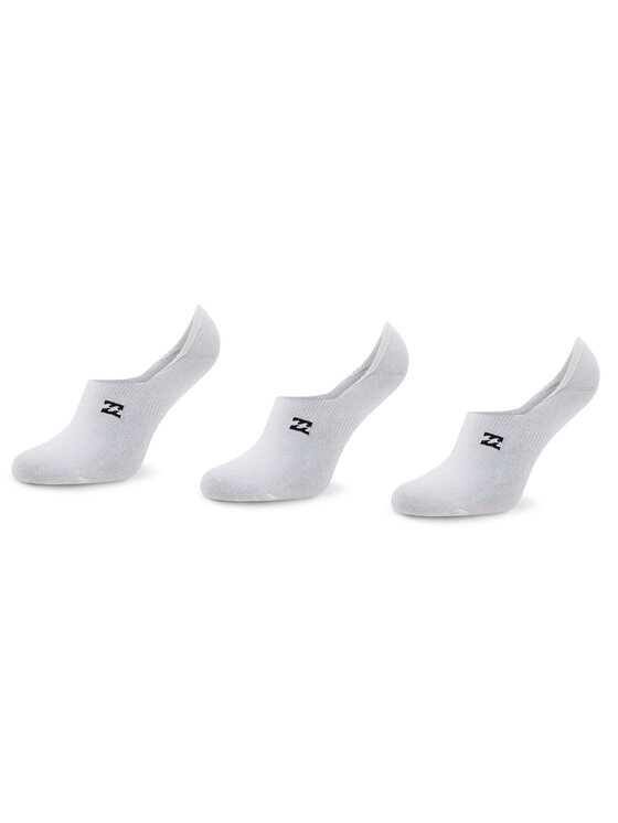 Комплект из 3 мужских носков-кроссовок Billabong, белый