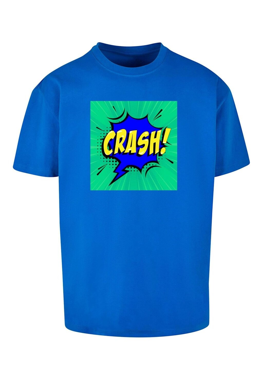

Футболка с принтом CRASH COMIC Merchcode, цвет cobalt blue