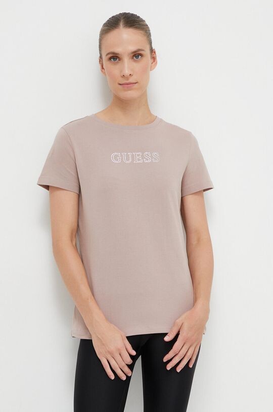 

Футболка Guess, коричневый