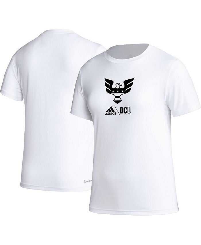

Женская белая футболка DC United AEROREADY Club Icon adidas, белый