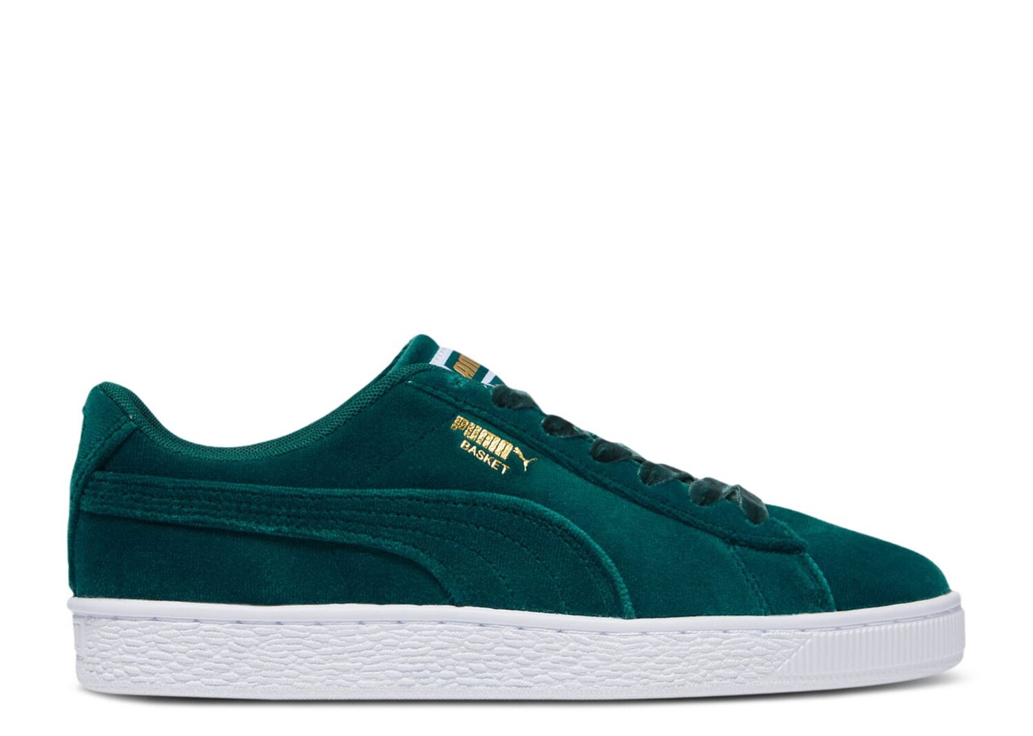 

Кроссовки Puma Wmns Basket 'Classic Velvet - Malachite', зеленый
