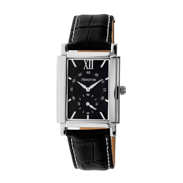 

Автоматические часы Heritor Frederick на кожаном ремешке Heritor Automatic, черный