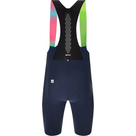 

Unico Bib Short мужские Santini, цвет Blue Nautica