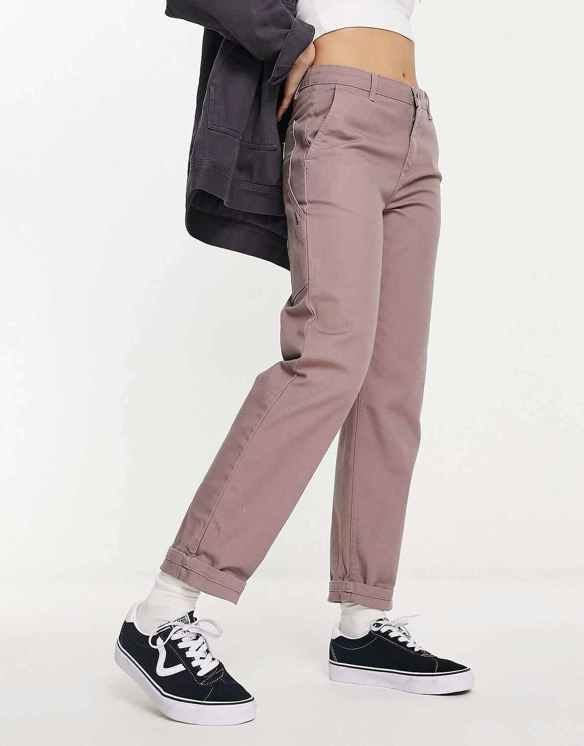 

Розовые брюки-бойфренды Carhartt WIP Pierce, Розовый