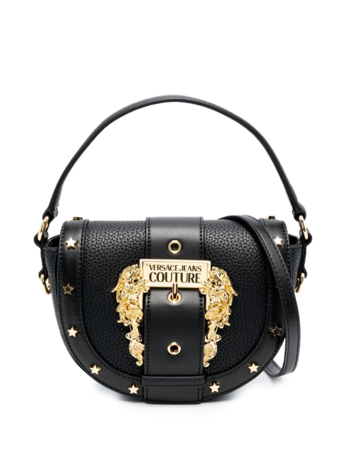

Versace Jeans Couture мини-сумка с пряжкой Baroque, черный
