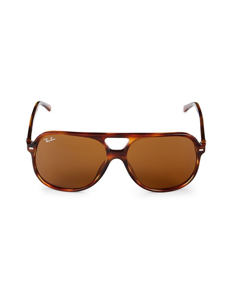 

Солнцезащитные очки-авиаторы 56MM Ray-Ban, коричневый