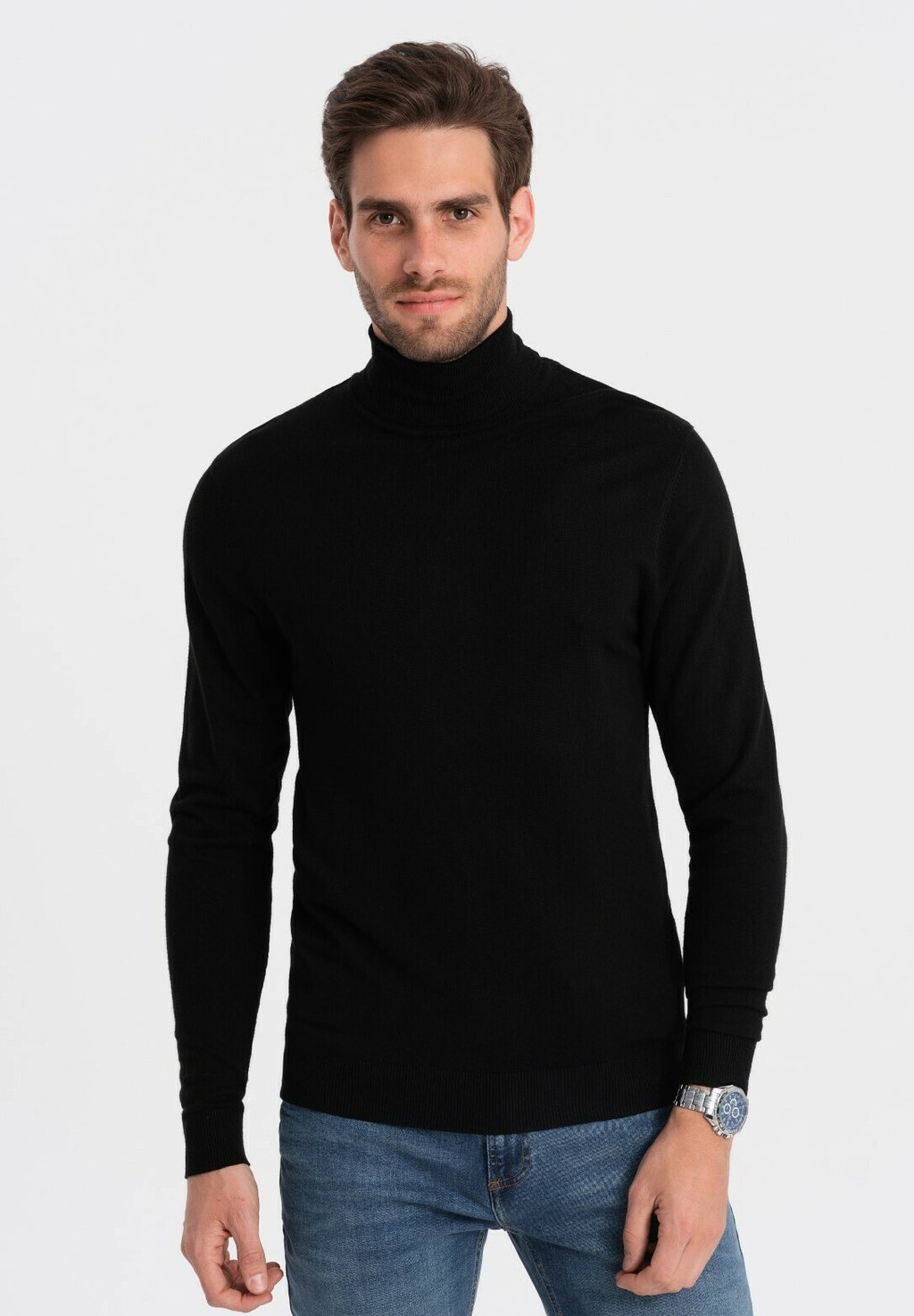 цена Вязаный свитер TURTLENECK Ombre, цвет black