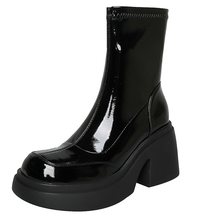 

Ботильоны женские Kemeilian, цвет Black patent leather