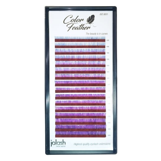 

Ресницы Color Feather Unicorn C, 0,07, MIX мм Jolash