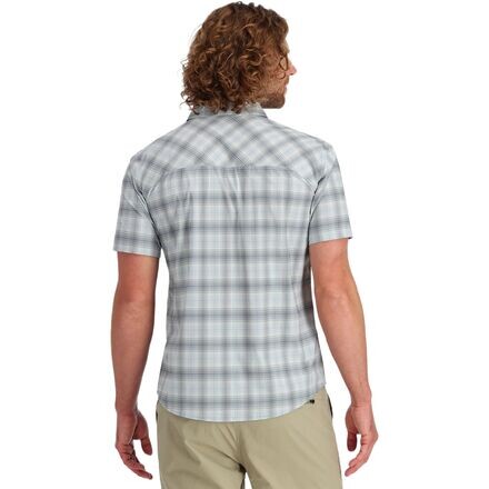 

Рубашка с короткими рукавами Stone Cold мужская Simms, цвет Steel Blue/Storm Ombre Plaid