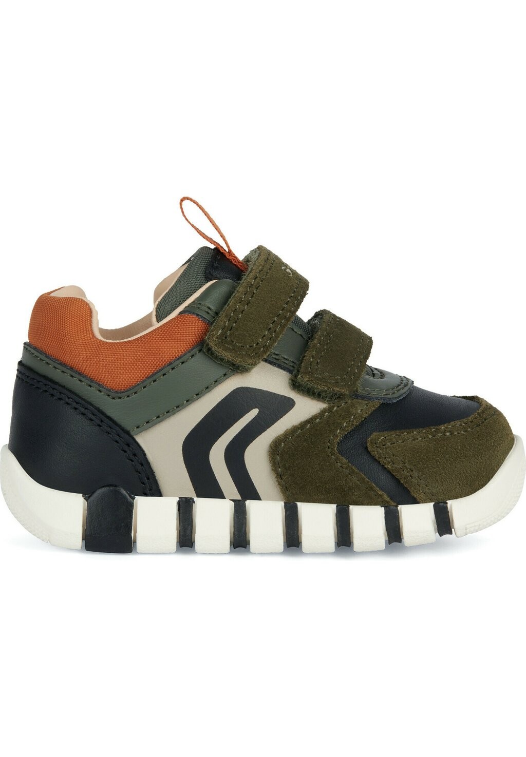 

Низкие кроссовки B Iupidoo Unisex Geox, цвет dark green black