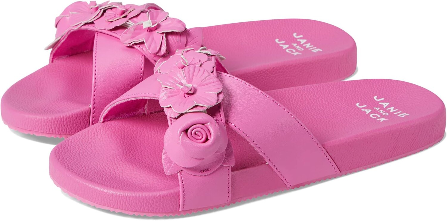 

Сандалии Floral Pool Slide Janie and Jack, цвет Multicolor