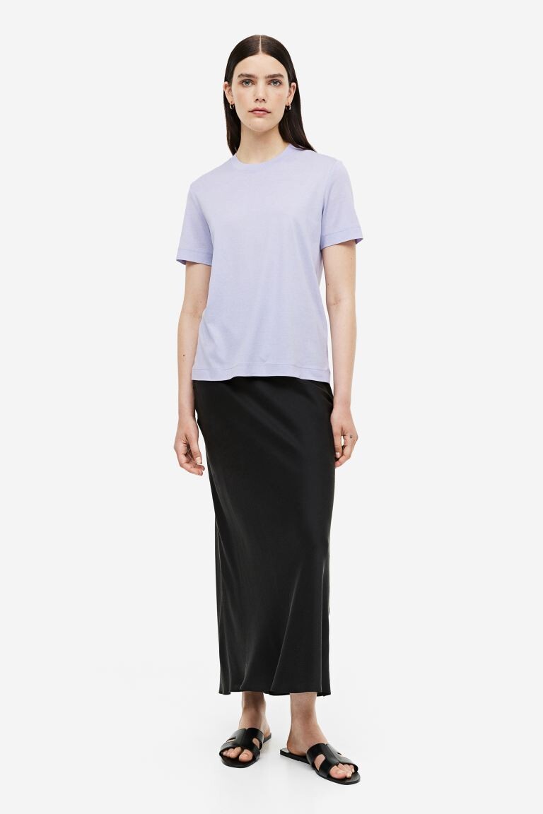 

Футболка из смесового шелка H&M