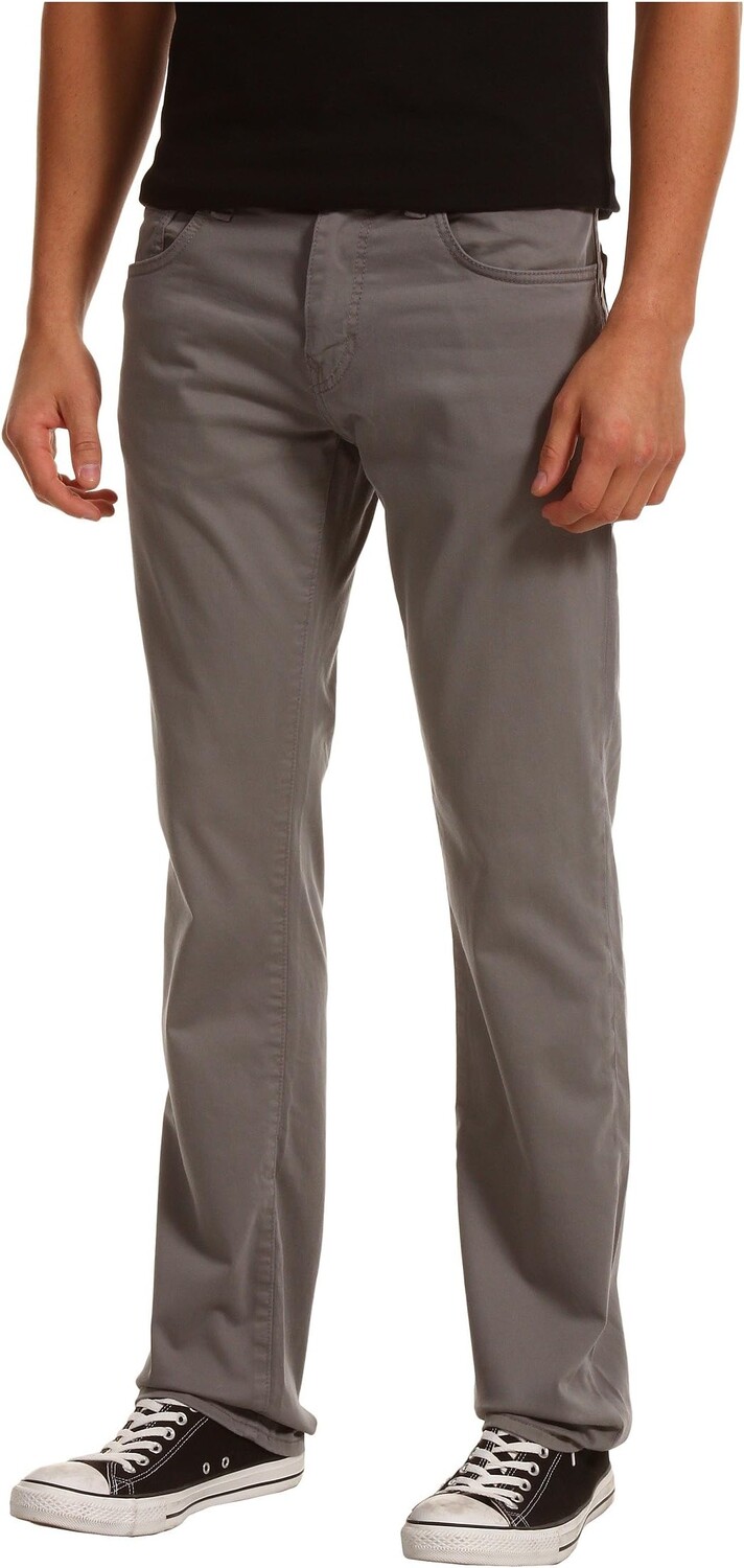 

Джинсы Zach Regular Rise Straight Leg Twill Mavi, цвет Grey Twill